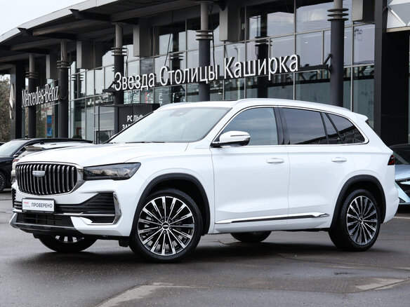 2025 Geely Monjaro I Рестайлинг, белый, 3598000 рублей