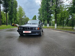 1991 BMW 5 серии 520i III (E34), чёрный, 590000 рублей, вид 4