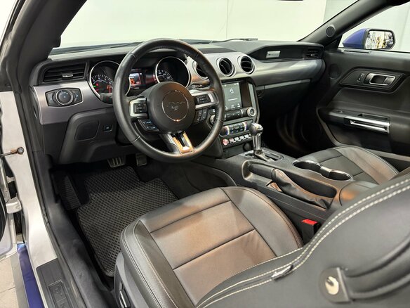 2019 Ford Mustang VI Рестайлинг, серый, 2090000 рублей - вид 9