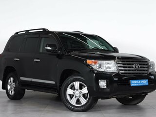 2012 Toyota Land Cruiser 200 Series Рестайлинг 1, чёрный, 3399000 рублей, вид 1