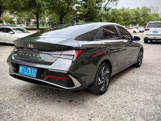 2023 Hyundai Elantra N Line VII (CN7) Рестайлинг, серебристый, 1620000 рублей, вид 4