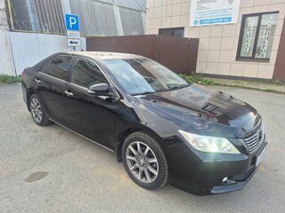 2012 Toyota Camry VII (XV50), чёрный, 1890000 рублей, вид 4