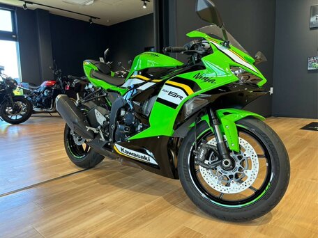 2025 Kawasaki ZX-6 Ninja, зелёный, 1499000 рублей, вид 3