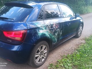 2014 Audi A1 I (8X), синий, 1430000 рублей, вид 4