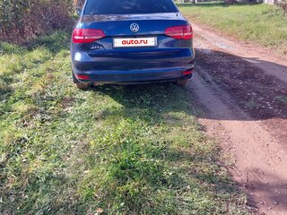 2014 Volkswagen Jetta VI Рестайлинг, синий, 595000 рублей, вид 3