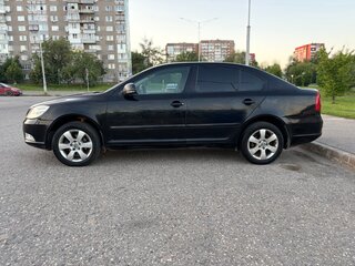 2009 Skoda Octavia II (A5) Рестайлинг, чёрный, 570000 рублей, вид 2