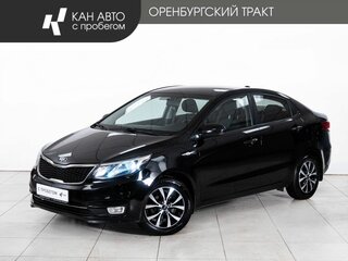 2016 Kia Rio III Рестайлинг, чёрный, 1049000 рублей, вид 1