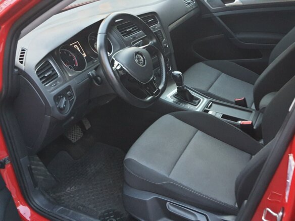 2013 Volkswagen Golf VII, красный - вид 7