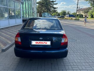 2007 Hyundai Accent ТагАЗ II, синий, 270000 рублей, вид 4