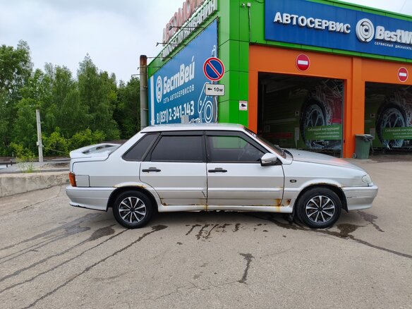 2004 Lada (ВАЗ) 2115, серый, 110000 рублей - вид 2