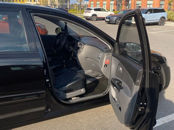 2011 Kia Rio II Рестайлинг, чёрный, 420000 рублей - вид 10