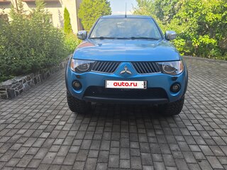 2008 Mitsubishi L200 IV, синий, 1500000 рублей, вид 4