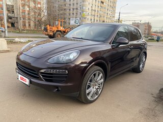2014 Porsche Cayenne II Рестайлинг (958), коричневый, 2460000 рублей, вид 2