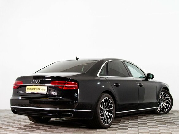 2015 Audi A8 Long III (D4) Рестайлинг, чёрный, 2629000 рублей - вид 3