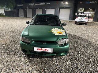1998 Hyundai Accent I, зелёный, 89000 рублей, вид 4