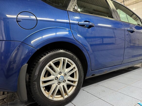 2008 Ford Focus II Рестайлинг, синий, 570000 рублей - вид 15