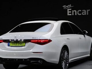 2024 Mercedes-Benz S-Класс 500 Long 4MATIC VII (W223), белый, 13330054 рублей, вид 2