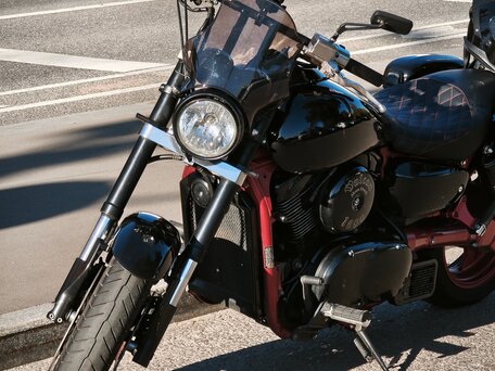 2007 Kawasaki VN1600 Vulcan, чёрный, 600000 рублей, вид 2