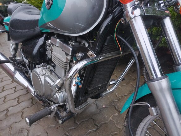 1999 Kawasaki EN500 Vulcan, зелёный, 299000 рублей - вид 9