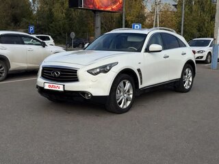 2013 Infiniti FX37 II (S51) Рестайлинг, белый, 1685000 рублей, вид 1