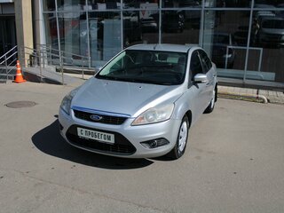 2008 Ford Focus II Рестайлинг, серебристый, 415000 рублей, вид 1