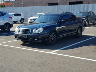 2005 Hyundai Sonata ТагАЗ IV (EF) Рестайлинг, чёрный, 399000 рублей, вид 2