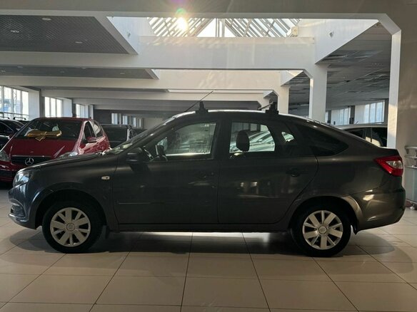 2019 Lada (ВАЗ) Granta I Рестайлинг, серый, 555000 рублей - вид 7