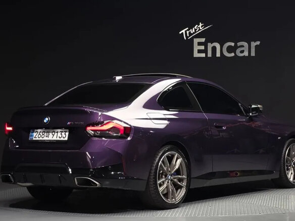 2024 BMW 2 серии M240i xDrive G42, фиолетовый, 7980000 рублей - вид 3