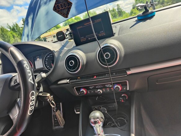2013 Audi A3 III (8V), синий, 1400000 рублей - вид 11