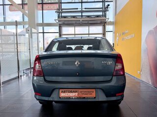 2013 Renault Logan I Рестайлинг, синий, 419000 рублей, вид 5