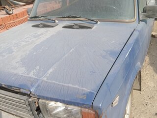 2005 Lada (ВАЗ) 2107, синий, 110000 рублей, вид 2