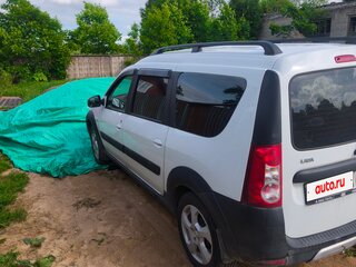 2018 Lada (ВАЗ) Largus Cross I, белый, 950000 рублей, вид 5