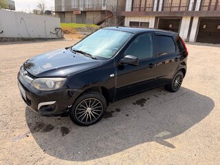 2013 Lada (ВАЗ) Kalina II, чёрный, 370000 рублей, вид 2