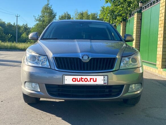 2010 Skoda Octavia II (A5) Рестайлинг, серый