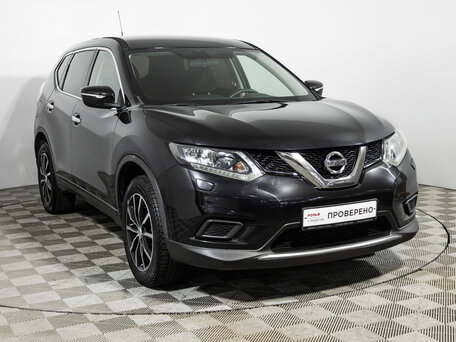 2016 Nissan X-Trail III, чёрный, 1399585 рублей, вид 3