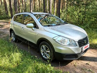 2014 Suzuki SX4 II (S-Cross), серебристый, 1149999 рублей, вид 4