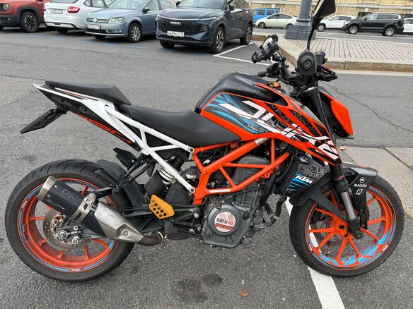 2017 KTM 390 Duke, оранжевый, 339000 рублей