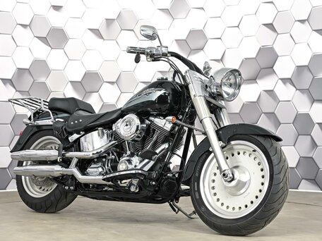 2008 Harley-Davidson Fat Boy, чёрный, 949000 рублей, вид 1