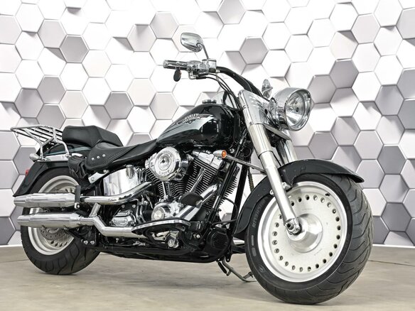 2008 Harley-Davidson Fat Boy, чёрный, 949000 рублей