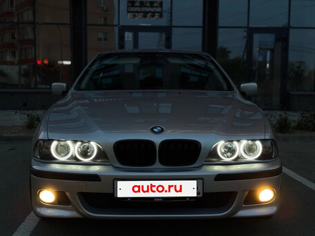 1996 BMW 5 серии 528i IV (E39), серебристый, 590000 рублей, вид 2