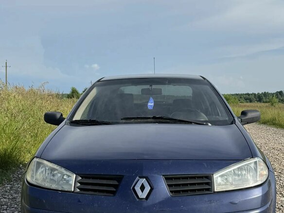 2004 Renault Megane II, синий - вид 1