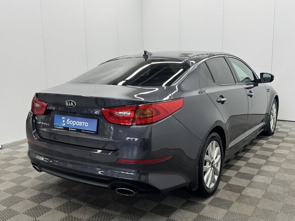 2014 Kia Optima III Рестайлинг, серый, 1299000 рублей - вид 3