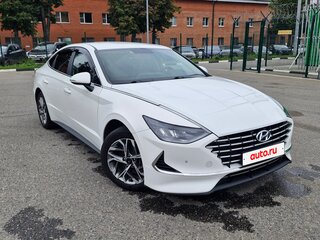 2021 Hyundai Sonata VIII (DN8), белый, 1720000 рублей, вид 3