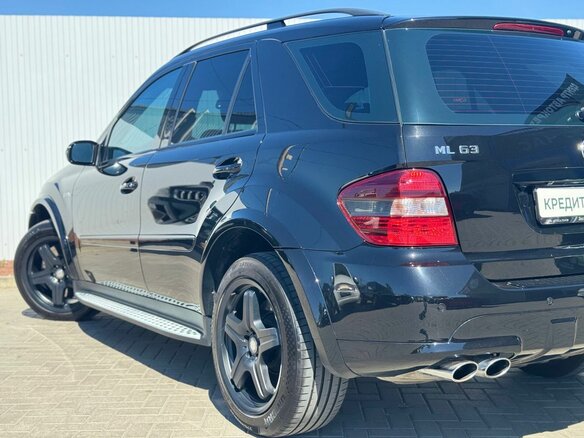 2008 Mercedes-Benz M-Класс AMG 63 AMG II (W164) Рестайлинг, чёрный, 1799000 рублей - вид 7