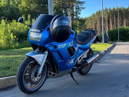 1992 Suzuki GSX 600F Katana, синий, 250000 рублей, вид 5