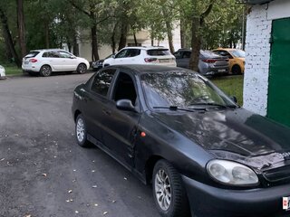 2006 Chevrolet Lanos I, чёрный, 76000 рублей, вид 3