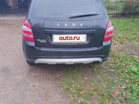 2022 Lada (ВАЗ) Granta Cross I Рестайлинг, чёрный - вид 2