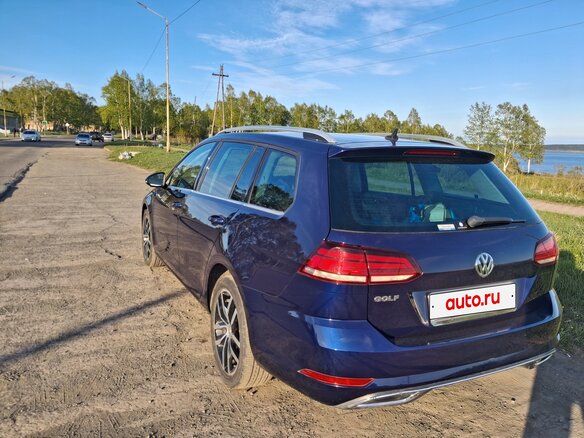 2018 Volkswagen Golf VII Рестайлинг, синий, 1450000 рублей - вид 5