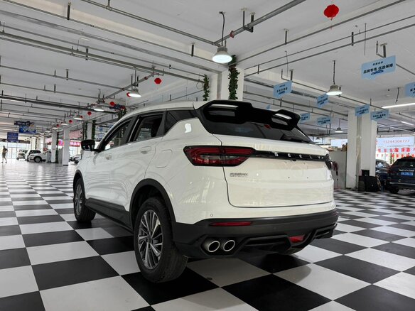 2022 Geely Coolray (Binyue) I, белый - вид 6