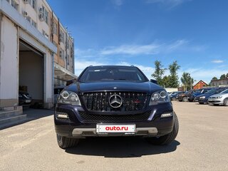 2010 Mercedes-Benz M-Класс 350 II (W164) Рестайлинг, синий, 1700000 рублей, вид 3